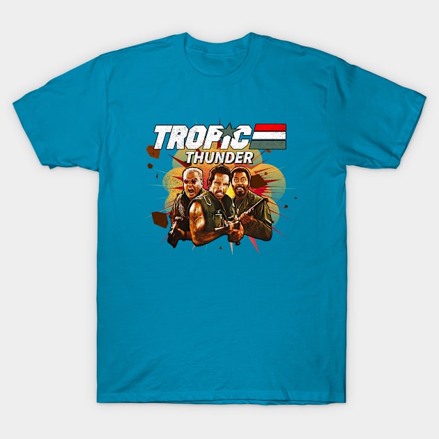 satirical action comedy film T-Shirt by RODRIGO-GIMRICH